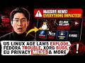 US Linux Age Laws EXPLODE, Fedora Trouble, Xorg Bugs, EU Privacy Mess & MORE DEFAULT Thumbnail