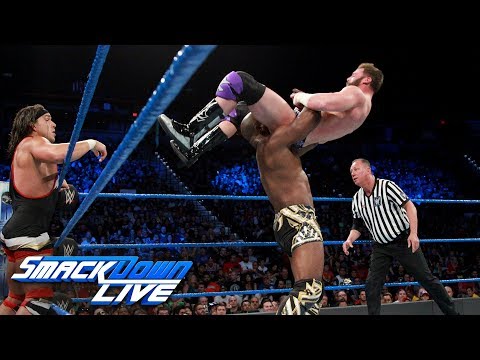 Chad Gable & Shelton Benjamin vs. The Hype Bros: SmackDown LIVE, Sept. 12, 2017