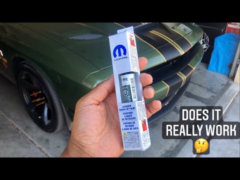 Dodge Challenger Scratch Fix (Mopar Touch-Up Paint Pen)