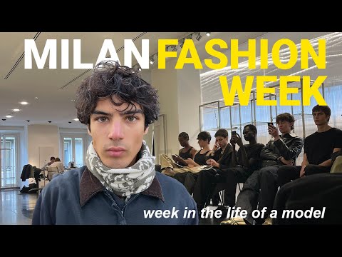 Week in the Life of a Model at Milan Fashion Week (Castings)