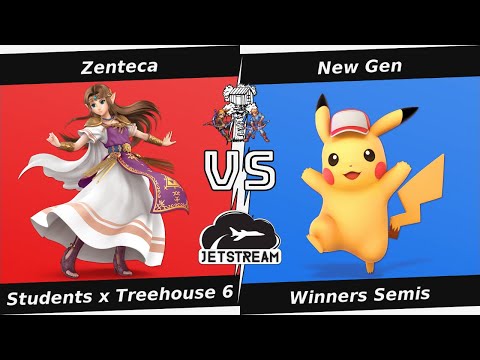 Students x Treehouse 6 Winners Semis - Zenteca (Zelda) Vs. New Gen (Pikachu) Smash Ultimate - SSBU