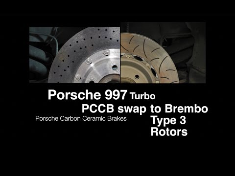 PCCB to Steel Brembo Brake Rotors Swap