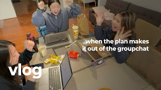 vlog#4 when the plan finally makes it out the groupchat