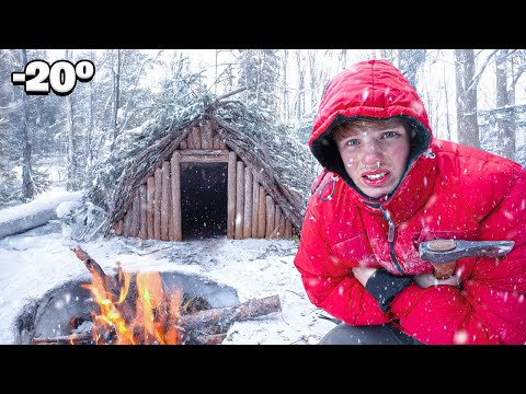 50 Uur Alleen In Het Poolgebied! (zonder slaapzak/tent in -20°)