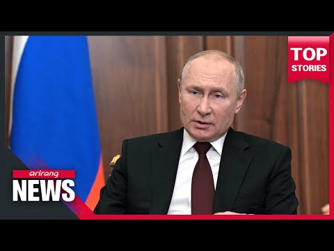 Putin formally recognizes Ukraine separatist regions as independent