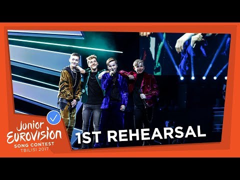 THE NETHERLANDS 🇳🇱 - EXCLUSIVE REHEARSAL FOOTAGE - FOURCE - LOVE ME - JUNIOR EUROVISION 2017