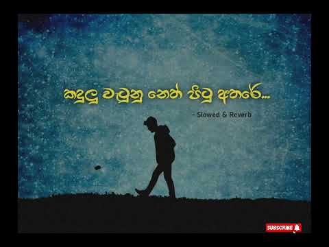 Kandulu wetunu neth ( තව සිතැගි හංගන්නෙපා ) Nadeera Nonis | Slowed and reverb 🤍🎧 @winterzmusic_15