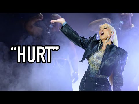 Christina Aguilera Sings “Hurt” For The First Time Since 15 Years! | 2023