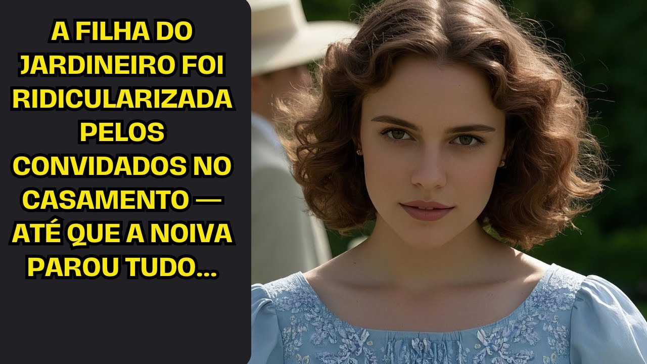A filha do jardineiro foi ridicularizada pelos convidados no casamento — até que a noiva parou tudo