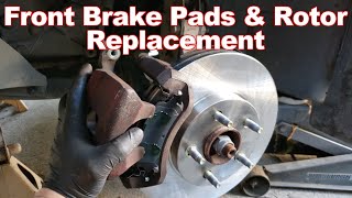 Front Brake Pads and Rotor Replacement Pontiac G5 - Chevy Cobalt & Malibu Brakes
