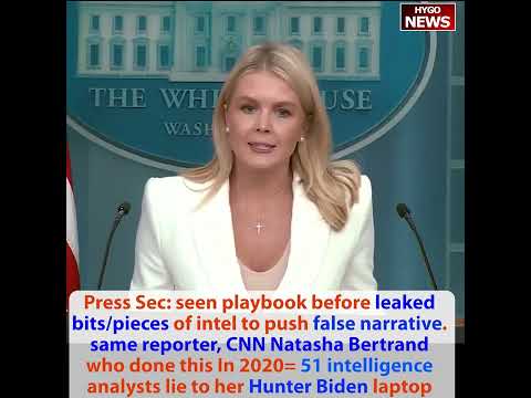 Press Sec: leaked & false narrative, same CNN reporter Hunter laptop; Gulf states Abraham Accords