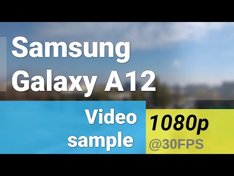 Тестирование камеры Samsung Galaxy A12