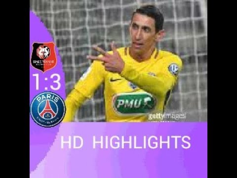 Rennes vs PSG Highlights   (1:3)
