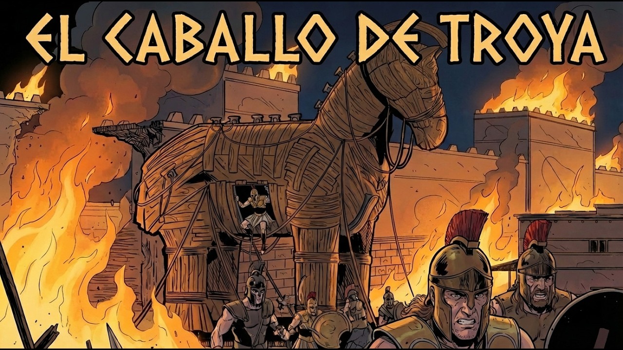 El Caballo de Troya y la Devastación de la Ciudad de Troya - La Saga de la Guerra de Troya Ep.14