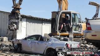 Car Crushing & Recycling (Gray Sedan 2)