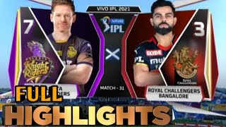 #IPL : RCB VS KKR FULL HIGHLIGHTS| DISNEY HOTSTAR