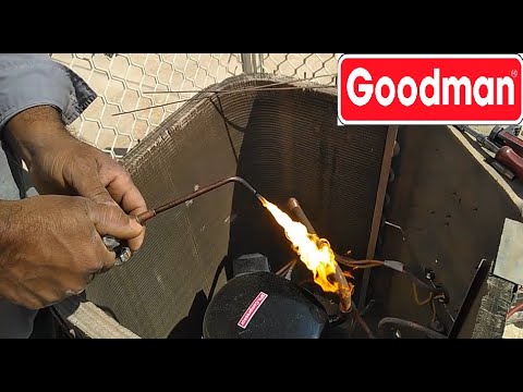 How to Replace an AC Compressor in your home | How To Replace Air Conditioner Compressor | goodman