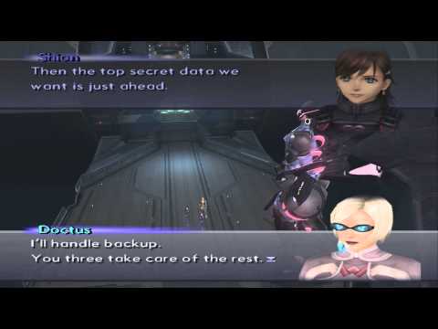 Xenosaga III HD Cutscene 004 - Infiltrating the U.M.N. (S-Line Division) - ENGLISH - REGULAR MODE