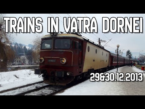 Trenuri in Vatra Dornei Bai - 29&30.12.2013 - Trains in Vatra Dornei Bai