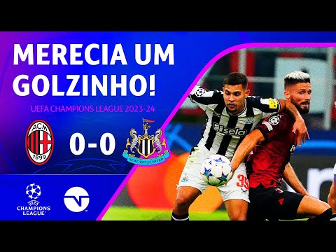 Gols e lances de Milan x Newcastle United