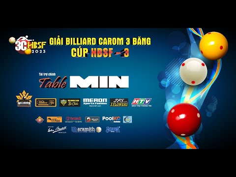 Thanh Lực (Thạnh Lộc) vs Hoàn Tất (Bilavi)- V16 B2 - Giải Billiards 3 Băng Cúp HBSF III năm 2023