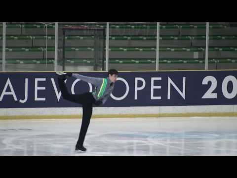 Demir ÖZDEMİR  Sarajevo Open 2018 Advanced Novice Short program
