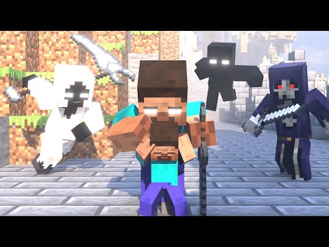 Herobrine's Origin : Steve Life Episode - 5 (Minecraft Animation)