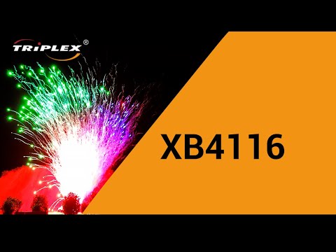 FAJERWERKI XB4116 100S 1.2″ V BATERIA F4 TRIPLEX FIREWORKS