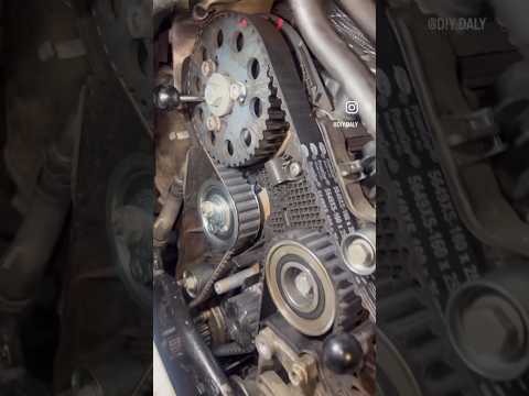 Vw Passat timing belt & water pump replacement with all new @gatesbelt parts #gates #gatestimingbelt