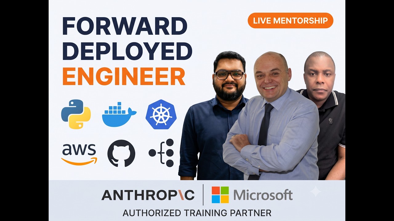 360DT Forward Deployed Engineer Program — live online cohort
