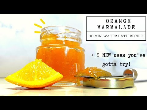 How to Make ORANGE MARMALADE RECIPE | Water Bath CANNING |