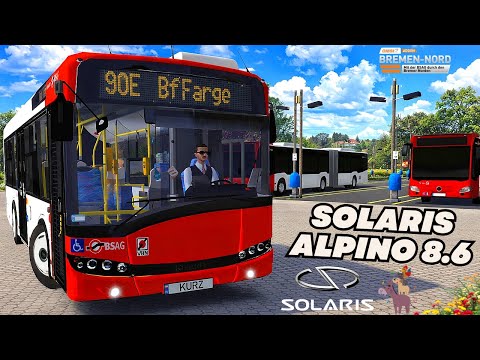 OMSI 2 🚌 - SOLARIS ALPINO 8.6 🇵🇱 in Bremen-Nord! ⚓ - Let's Play Omsi 2 [#1031]