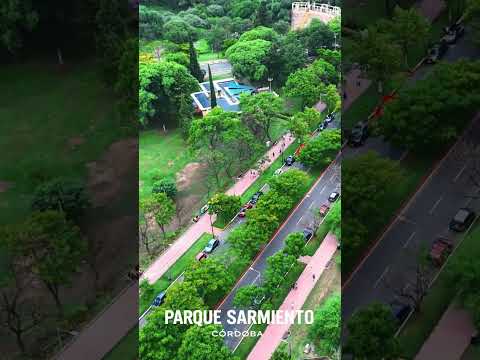 PARQUE SARMIENTO | El parque más grande de Córdoba Capital  - #youtubeshorts #parquesarmiento #dji