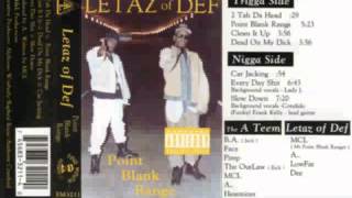 Letaz Of Def - Point Blank Range 1992 detroit