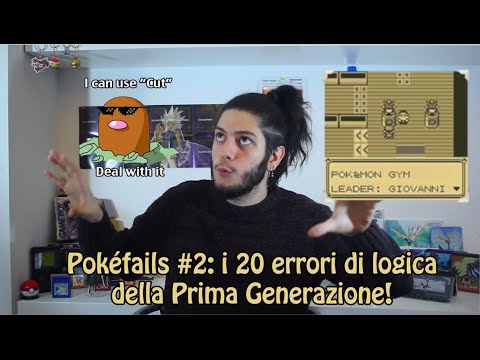 Pokéfails #2: 20 errori di Pokémon Rosso, Blu e Giallo!