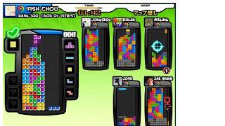 120727 tetris 185 line 10 KO