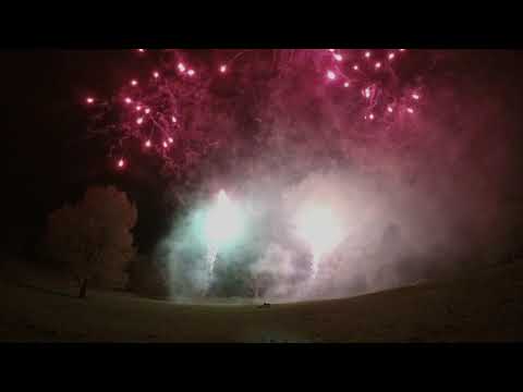 Magical Wedding Fireworks at The Coniston Hotel Skipton | A Sky Full of Stars Pyromusical Display