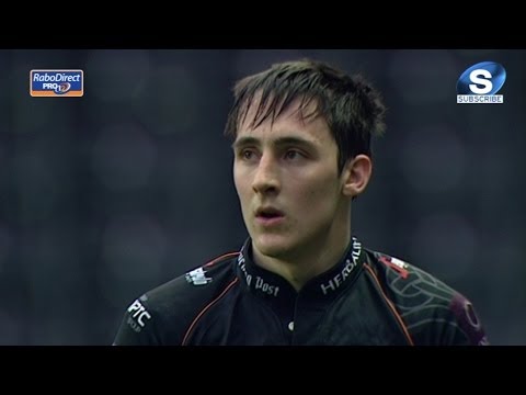 Sam Davies Penalty - Ospreys v Munster 23rd February 2014