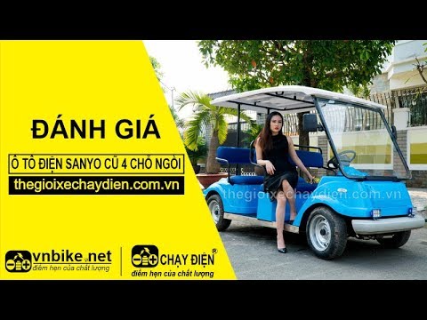 Đánh giá ô tô điện Sanyo cũ 4 chỗ ngồi