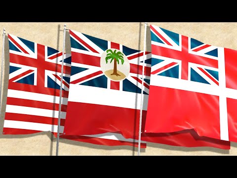 Old Flags with the Union Jack