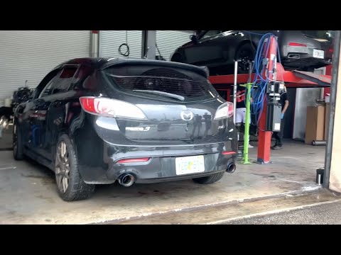 30 SECOND or less BREAKDOWN Mazda 3 custom BORLA exhaust system
