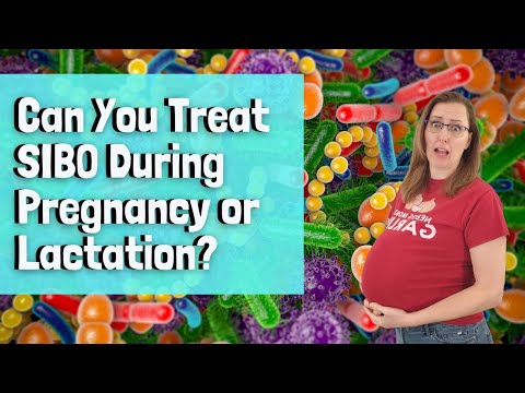 Kann SIBO während der Schwangerschaft oder Stillzeit behandelt werden?