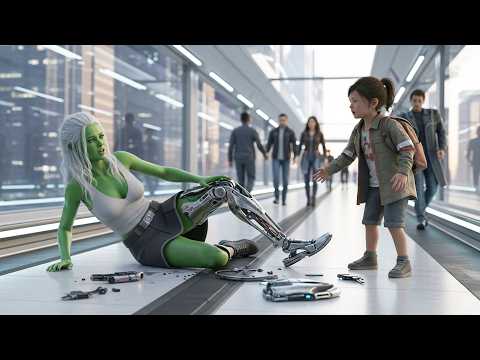 My Dad Can Fix That, Human Girl Said—Staring at the Alien Woman’s Broken Prosthetic Leg! HFY