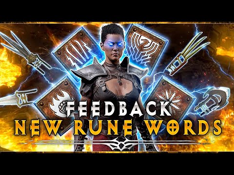 CRITICAL FEEDBACK For All Of The NEW Rune Words - Patch 2.6 - Diablo 2 Resurrected