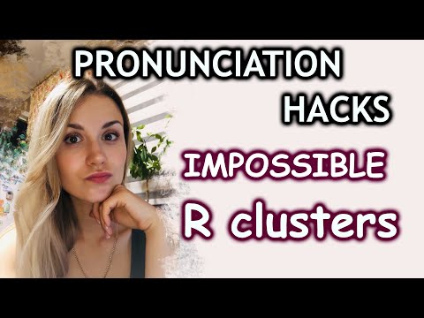 How to Pronounce CR and GR in English