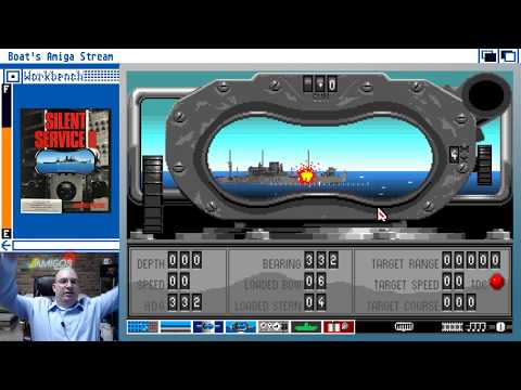Boat Streams Silent Service II (Amiga)