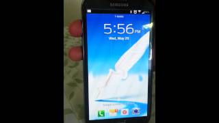 Unlocked Verizon Samsung Galaxy Note 2 Grey