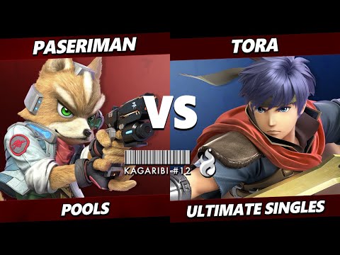 Kagaribi 12 - Paseriman (Fox) Vs. Tora (Ike) Smash Ultimate - SSBU