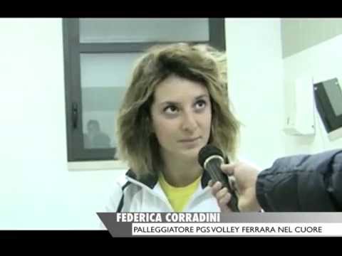 Telestense Sport Line intervista a Federica Corradini Pallaggiatore PGS Ferrara nel cuore