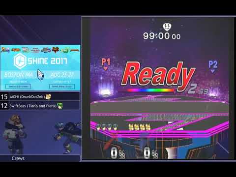 Shine 2017 SSBM - DrunkDotZeb vs. TN's VNs - Melee Crews R4